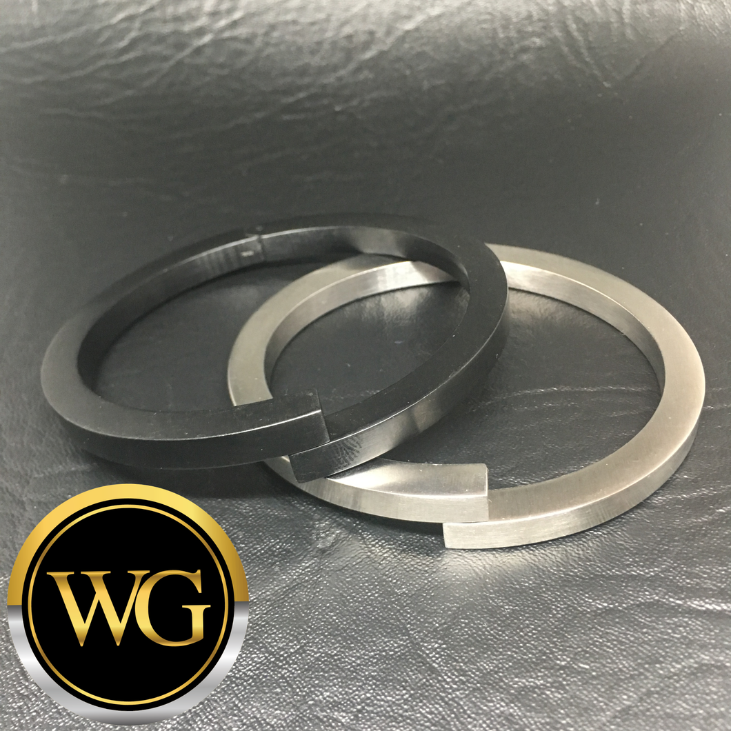 Cuffing - Magnetic Stainless Steel (Silver or Black)