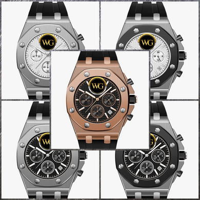 Octagon Fashion Stainless Steel Watch