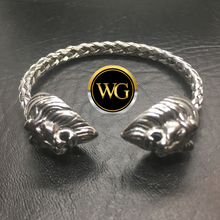 Load image into Gallery viewer, Judah Lion Squared - Men’s Stainless Steel (Adjustable - One Size Fits All)