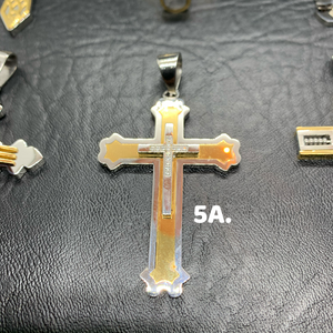 “Pray” Stainless Steel Cross & Chain Necklace (6 styles)